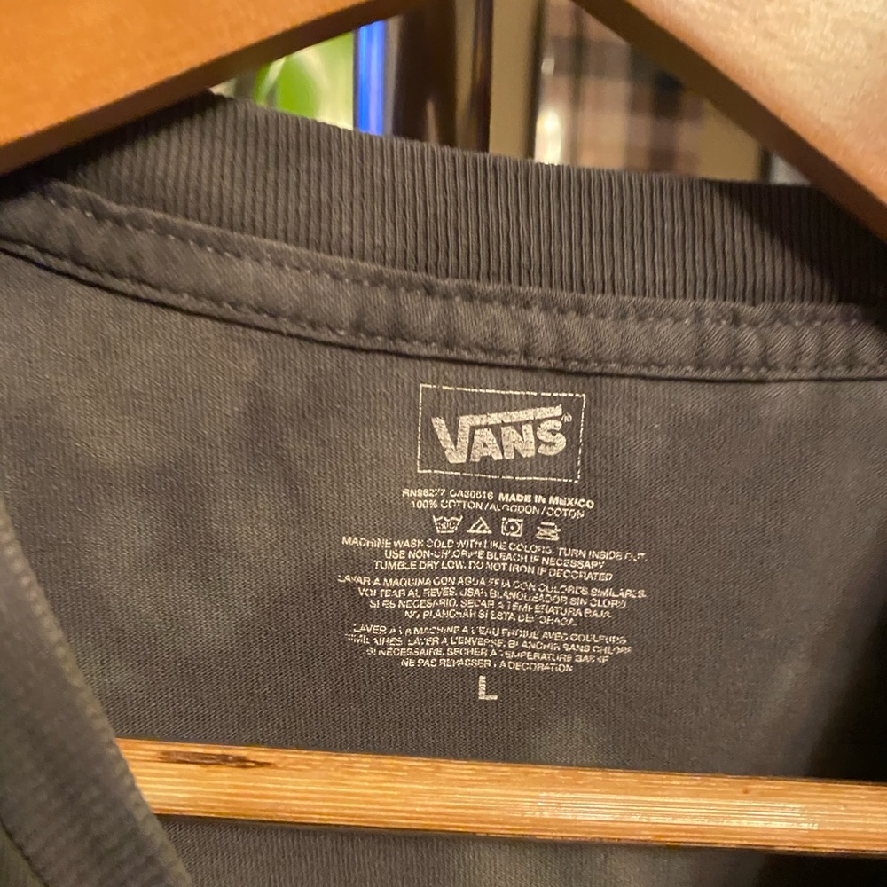 Vans Size Large Mens Custom One Of One Reverse Dye - image 3